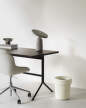 Hide Office Bin, cream