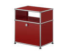 Noční stolek USM Haller M55, ruby red-1