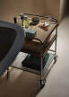 Alima Trolley NDS2, chrome / oak