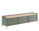 Enfold Sideboard 186x48, oak/dusty green