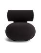 Hippo Lounge Chair Full Upholstery, Kvadrat Zero 0010