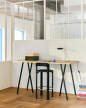 Loop Stand Frame High, Set of 2, black