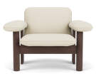 Brasilia Lounge Chair Low Back, Baru 0200/dark stained oak