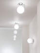 IC C/W1 Ceiling/Wall Lamp, chrome