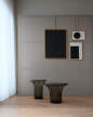 Trumpet Table, smoked forest