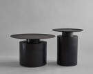 Pillar Table, burned black