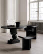 Brutus Stool, coffee