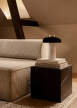 Plinth Side Table Cubic, Nero Marquina