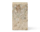 Plinth Side Table Tall, Kunis Breccia sand