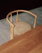 Bukowski Chair French Cane, oak