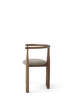 Bukowski Chair, walnut/Linara 342