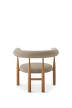 Bukowski Louge Chair, oak/Moss 17