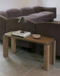 Atlas Bench 100x32, fumed oak