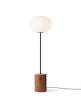 JWDA Floor Lamp, red travertine