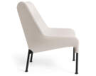 O2 Lounge Chair, soft light grey textile
