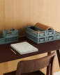 Colour Crate Mini Oblong, dusty blue