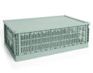 Colour Crate Lid Plastic X-Large, sage green