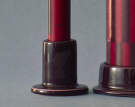 Tube Candleholder Small, bordeaux