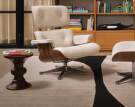 Stools B, walnut dark