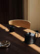 Flow Mug with Saucer, black