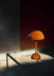 Flowerpot VP9 Portable Lamp, zesty orange