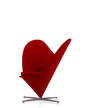 Heart Cone Chair, Tonus red