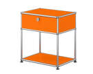 USM Haller M54 Bedside Table, pure orange