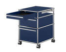 Zásuvkový kontejner na kolečkách USM Haller M63, steel blue-1