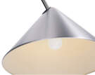 Compass Floor Lamp, brushed aluminium