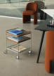 Alima Trolley NDS2, chrome / oak