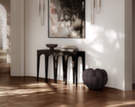 Bloom Vase Big, chocolate brown