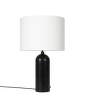 Stolní lampa Gravity large, black marble, white