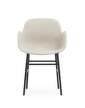 Form Armchair Full Upholstery, MLF/black