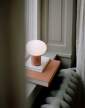 Karl-Johan Portable Table Lamp, Earth Red