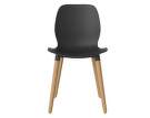 Seed Dining Chair Wood, oak / black