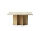 Edge Coffee Table Large, travertine