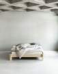 Notch Bed Frame 160x200 cm, pine