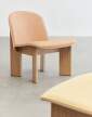 Chisel Lounge Chair, oak / Sense Cognac