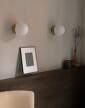 TR Bulb Ceiling/Wall Lamp, brass/matte