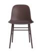 Form Chair Steel, brown/brown