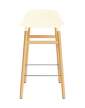 Form Bar Chair 65 cm Oak, cream