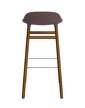 Form Bar Chair 75 cm Walnut, brown