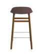 Form Bar Chair 65 cm Walnut, brown