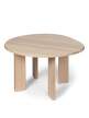 Tarn Dining Table 115, white oiled beech