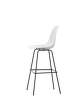 Eames Plastic Bar Stool High, cotton white