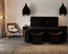 Brutus Stool, coffee