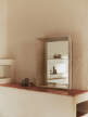 Lancet Mirror, travertine