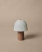 Frill Portable Lamp, rose/white