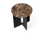 Androgyne Side Table Top, Emperador