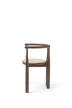 Bukowski Chair French Cane, walnut